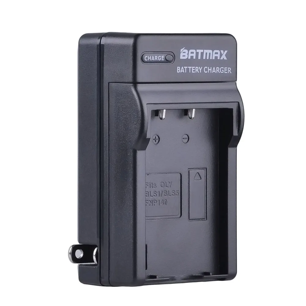 Batmax 4PCS PS-bls5 BLS-5 BLS5 BLS 5 BLS-50 Batérie +Digital Wall Nabíjačka pre Olympus OM-D E-M10, PEN E-PL2, E-PL5, E-PL6,E-PL8