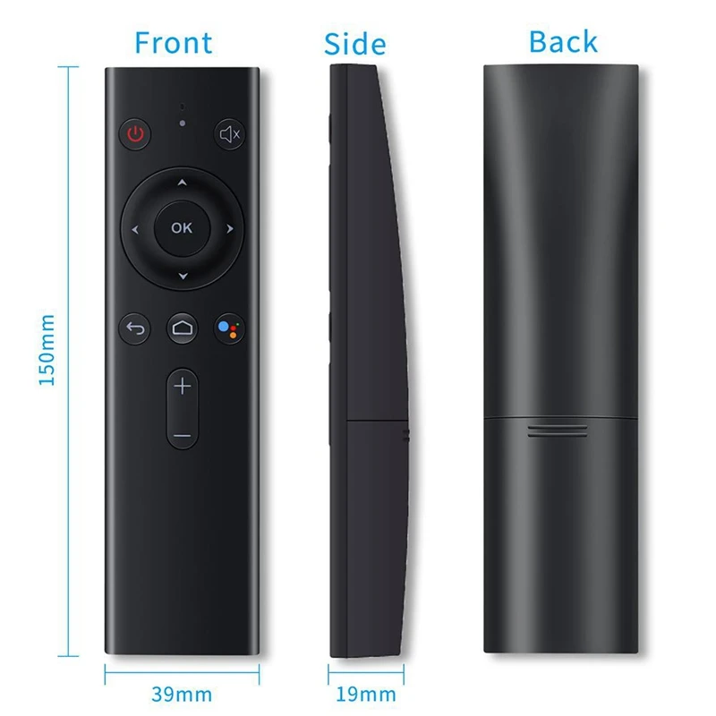 Bezdrôtový Bluetooth, Hlasové Diaľkové Ovládanie Vzduchu Myš pre Android Smart TV Box Bluetooth, Hlasové Diaľkové Ovládanie
