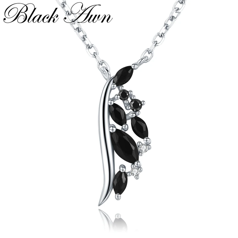 Black Awn 2020 Hot Predaj Módnych Šťastie Módne Originálne 925 Sterling Silver Náhrdelníky, Prívesky, Šperky Náhrdelník Ženy K040