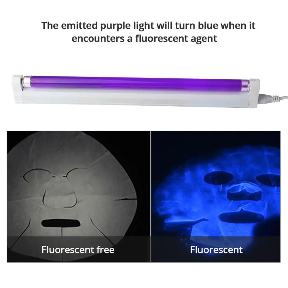 Blacklight Modrá UV Svetlo Bar T5 Trubice Lampa 110V 220V Ultrafialové CFL Žiarivky Žiarovky Fialová Svetlá pre Detekciu Fáze Lampa