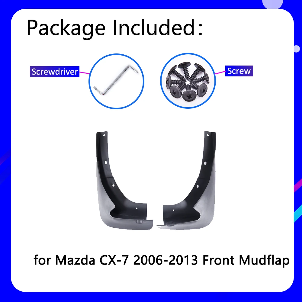 Blatníky vhodné pre Mazda CX-7 2006~2013 CX 7 CX7 2007 2008 2009 2010 2012 Auto Príslušenstvo Mudflap Blatník Auto Náhradné Diely