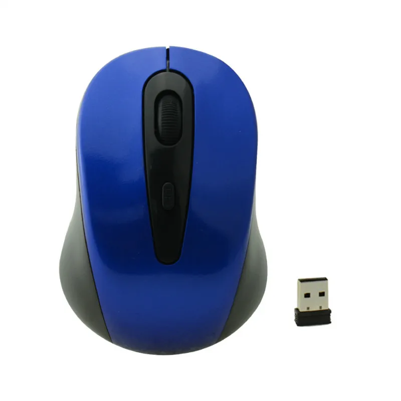 Bts-3000 2.4 Ghz Wireless Mouse Mini 1200DPI Optických Myší, 6 Tlačidiel 10 Metrov Funguje USB Prijímať Pre Notebook PC Prenosný počítač