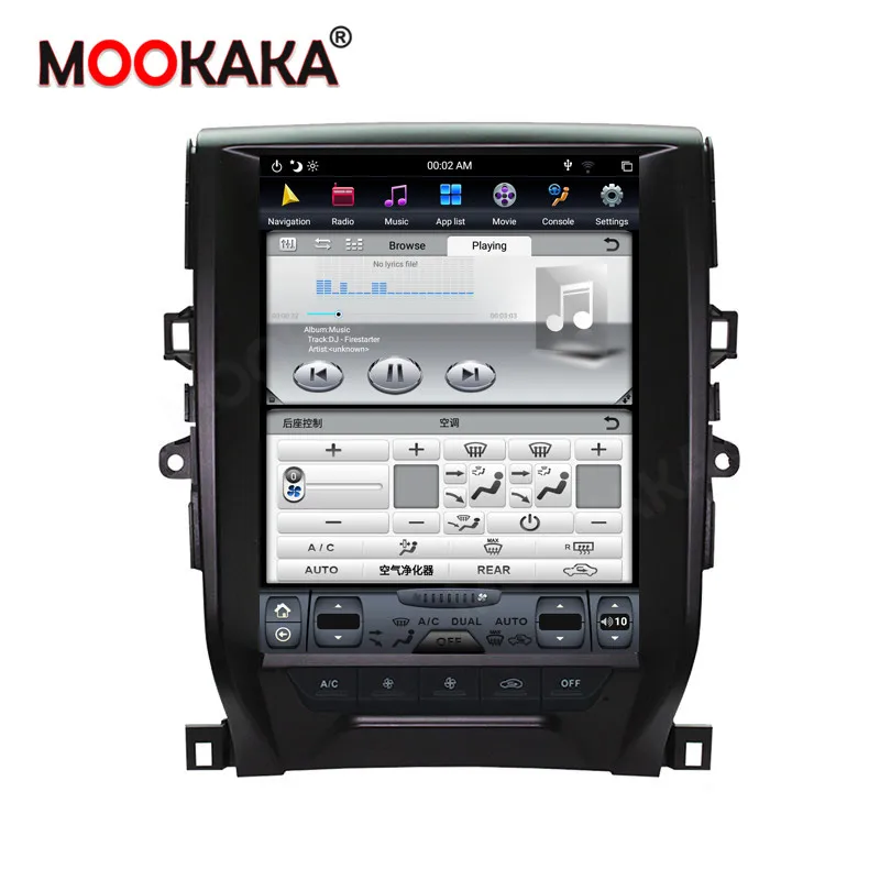 Carplay 128GB PX6 DSP Android 9.0 Vertikálne Tesla Rádio Auto Multimediálne Stereo Prehrávač, GPS Navigáciu Pre Toyota Reiz 2010-2013unit