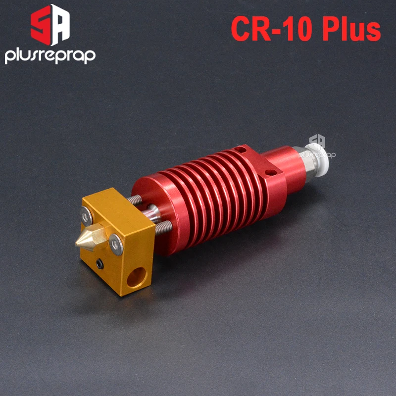 CR10 Plus Pro 12V/24V Vytláčacie Hotend Tryska Auta Hliníkový Blok s Ohrievač Thermistor pre vzdať sa-3 CR-10S Pro 3D Tlačiarne Diely