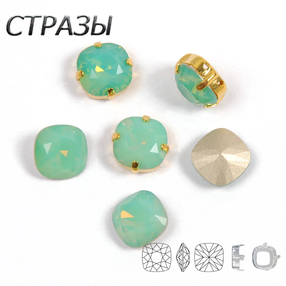 CTPA3bI Crystal Pacific Opal K9 Sklenenými Kamienkami Nášivka Fantázie Kamene Pre Plavidlá, Lepidlo Vianočné Oblečenie Odev Dekorácie