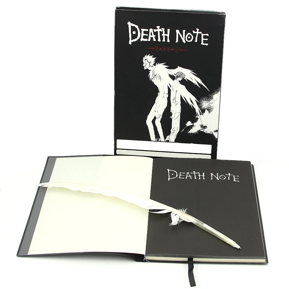 Death Note Book Organizátor Programu Krásne Módne Anime Tému Novej Školy Písanie Veľkých cestovateľov Denníka Príslušenstvo