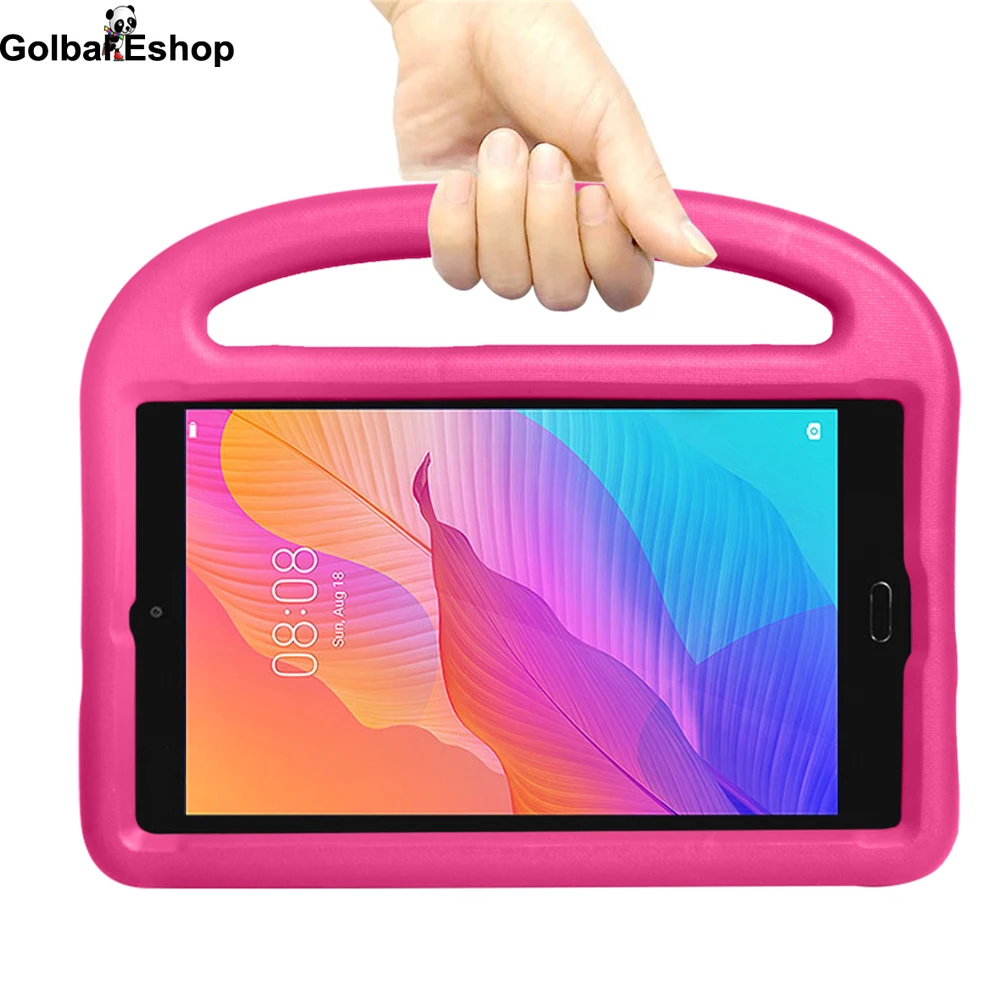 Deti Bezpečné Prípad Tabletu pre Huawei Matepad T8 2020 Rukoväť Stojan Shockproof EVA Ochranný Kryt na Huawei Mate Pad T8 2020 Prípade