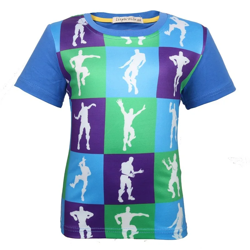 Dieťa Fortniter T Shirt 3D Vytlačené T Shirt Deti Letné Battle Royale Krátke tričko Chlapec Dievčatá Teenager Pevnosť Noc Tričko Hračky