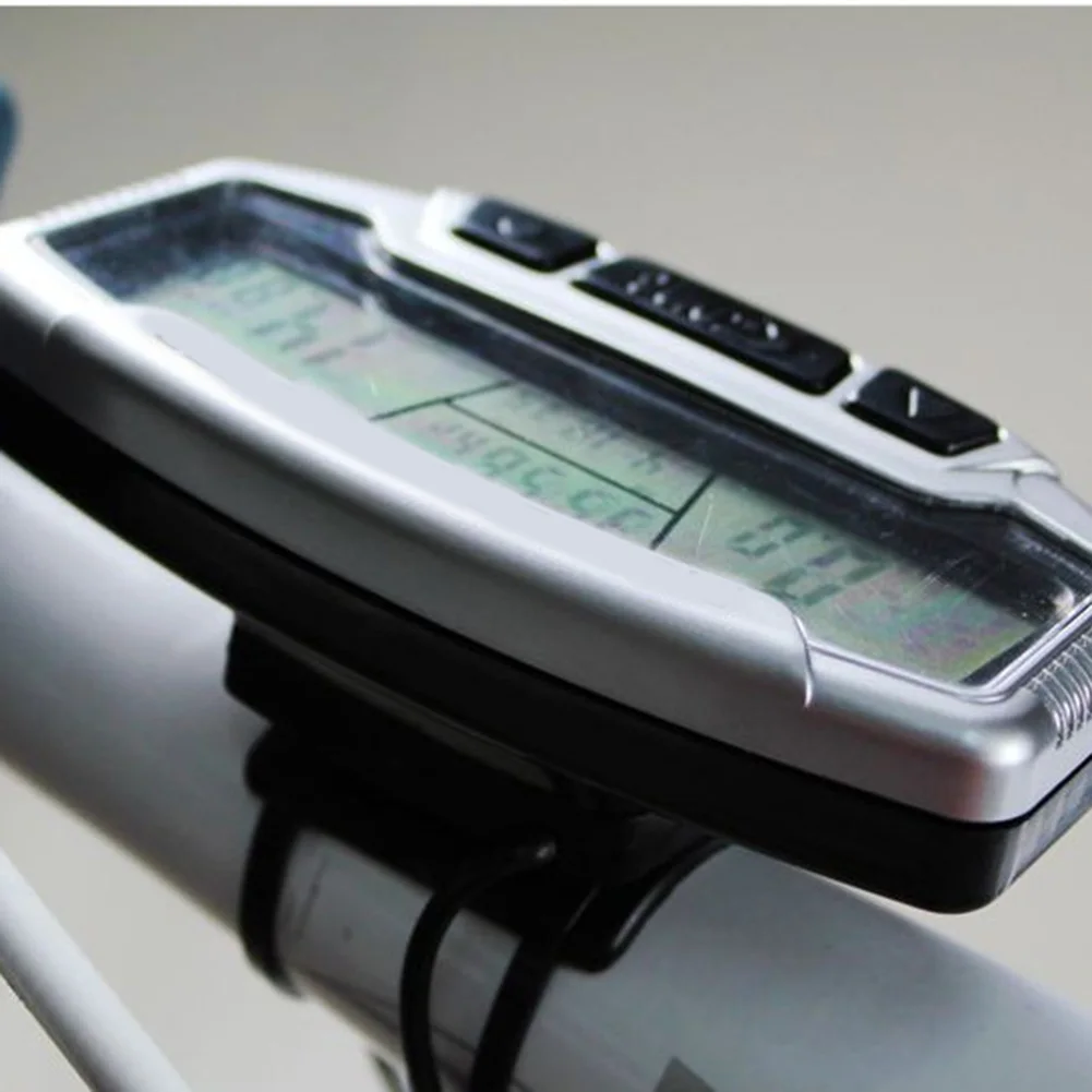Digitálny LCD Cestnej Bike Rýchlomer Podsvietenie Stopky počítadlo kilometrov Nepremokavé Cyklistické Rýchlomer Cyklistické Doplnky, BHD2