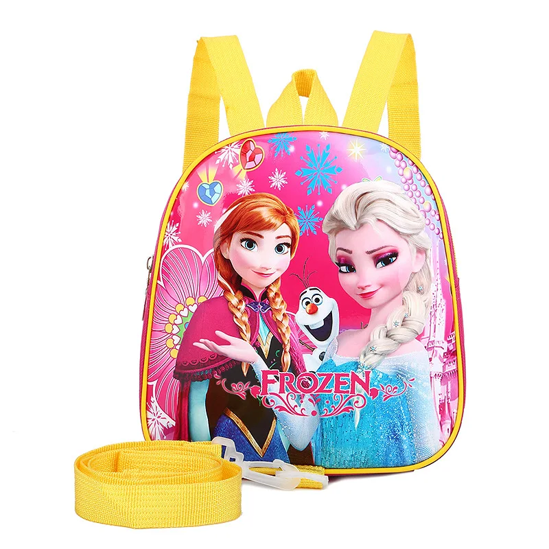 Disney detské malý batoh mš anti-stratil cartoon mrazené Elsa Anna taška roztomilý malý vak mini cestovný batoh