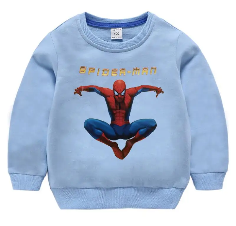 Disney Karikatúry Detská Mikina Deti Spiderman Oblečenie, Dlhé Rukávy Batoľa Jeseň Oblečenie Bavlna Dieťa Jeseň Oblečenie pre Deti