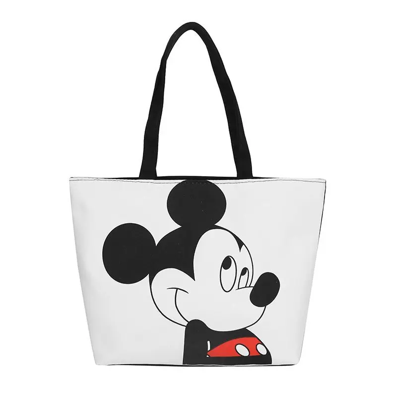 Disney mickey mouse canves ramenný messenger taška cartoon dievča, chlapec, kabelky