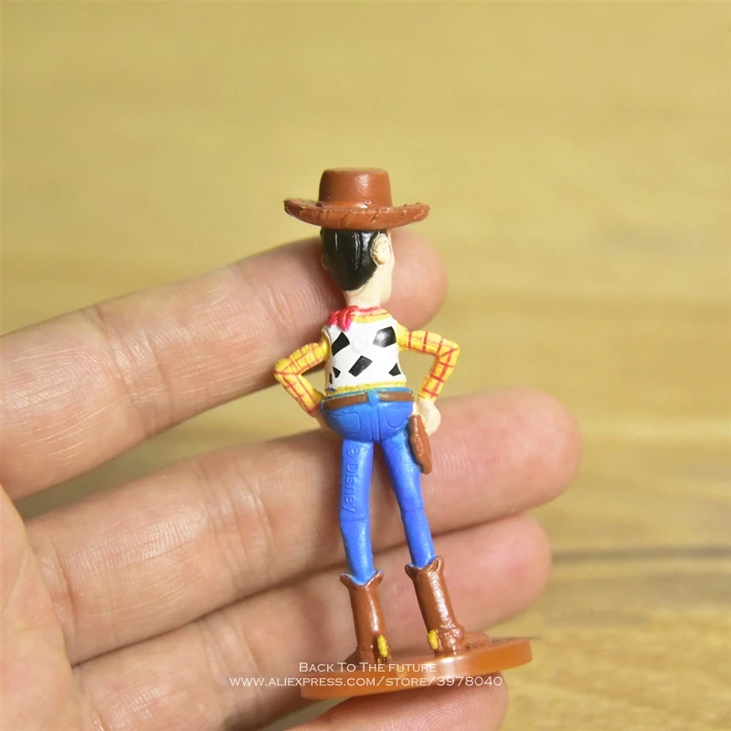 Disney Toy Story 4 Woody Q Verzia 6.5 cm PVC Akčné Figúrky mini Bábiky Deti Hračky, model pre Deti darček