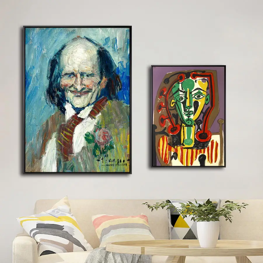 Domáce Dekorácie Vytlačiť Plátno Umeleckých Obrazov Na Stenu Plagát Plátno Potlače Obrazy Španielsky Pablo Picasso Le Corsage Raye