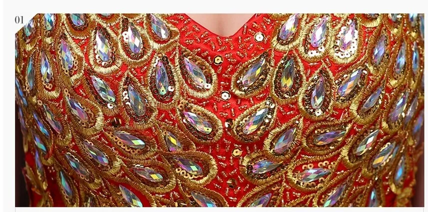 Doprava zadarmo 2019 nový dizajn večerné šaty zlato appliques šaty pozri-prostredníctvom späť prom party šaty vestidos de festa TK387