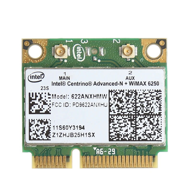 Dual Band 300M 2.4+5G Bezdrôtový Wifi PCI-E Karty Pre Intel 6250 Lenovo FRU 60Y3195