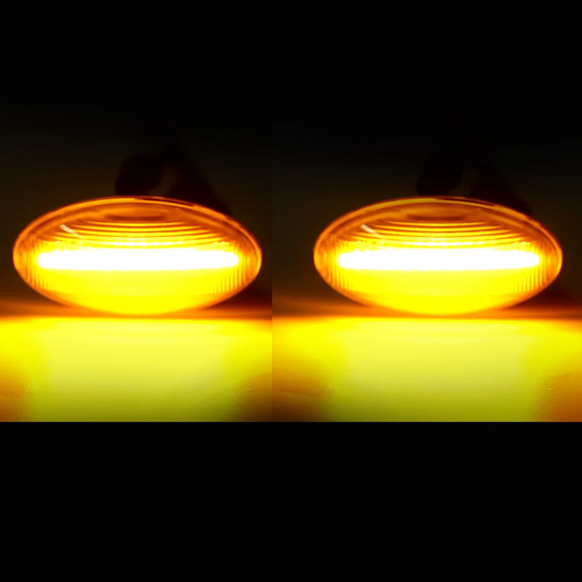 Dvojica LED Dynamické Bočné Obrysové Repeater Svetlo Zase Signálne Svetlá na Čítanie pre Peugeot 206 207 307 407 107 na Citroen C1 C2 C3, Xsara