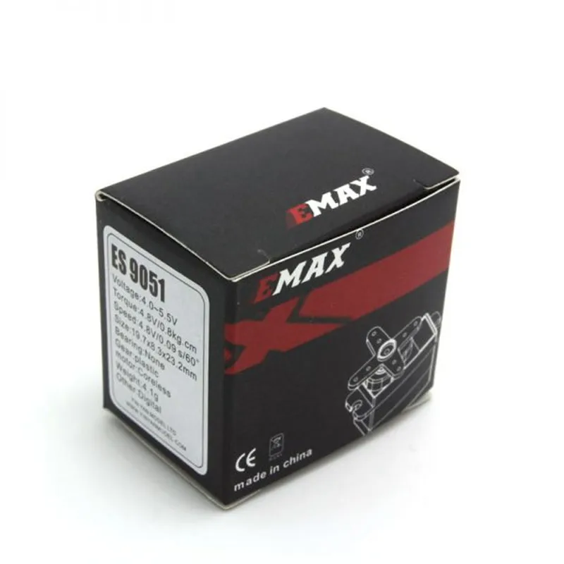 Emax ES9051 4.3 g Digitálny Mini Servo, RC Model
