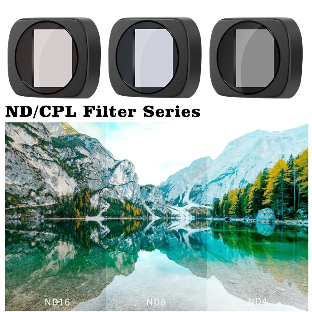 Filter Nastavený ND CPL Filter Magnetické Adsorpcie Systém, obojstranný Náter Vrstva Filter Nastavený Pre DJI Osmo Vrecku Kamery