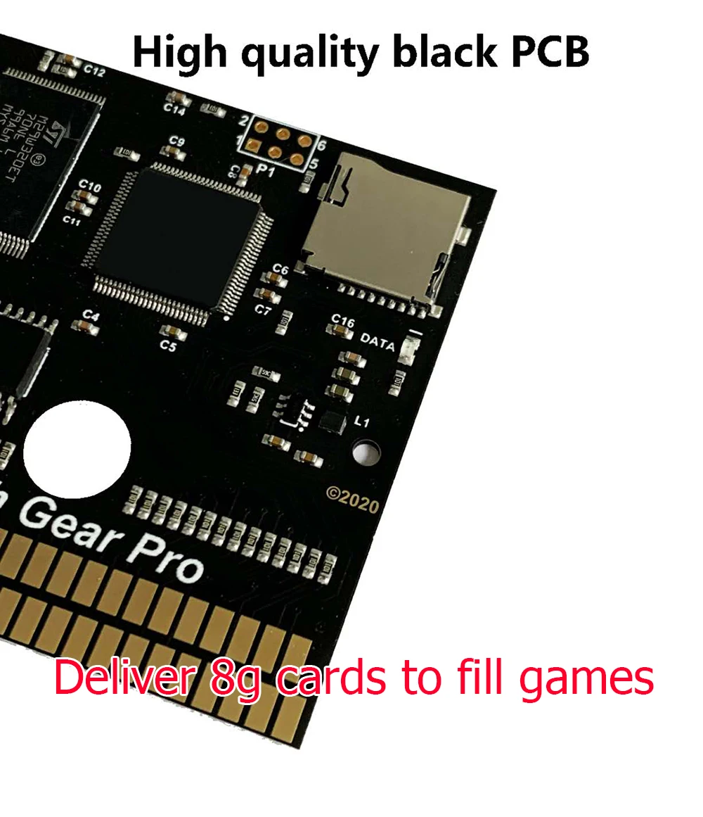 Flash Výstroj Pro Úsporu Energie Flash Košíka Hra Kazety Karty PCB pre Sega Hry Gear GG Systém, Dlhá výdrž batérie, nízka spotreba MOD