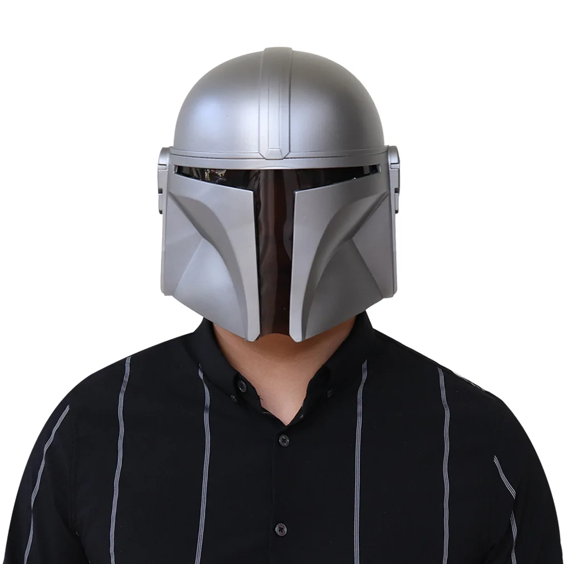 GAMPORL Mandalorian Helmet Star Wars Maska Cosplay Rekvizity Búrka Vojak PVCWarrior Prilba Latex Maska Maškarný Party Doplnky