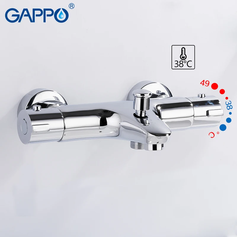 GAPPOthermostatic vaňou kohútikov vaňa mixér s termostatom mixér kohútikov na stenu vodopádu, kúpeľňa kohútikov