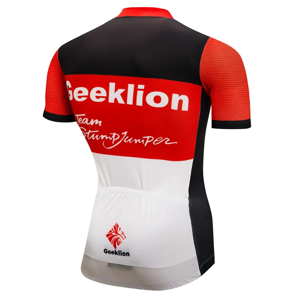 Geeklion Ciclismo 2018 Cyklistické Nastaviť Pro Team Tréning Cyklistika Dres a nohavice s Náprsenkou Šortky Požičovňa Nosenie Maillot Ropa Ciclismo