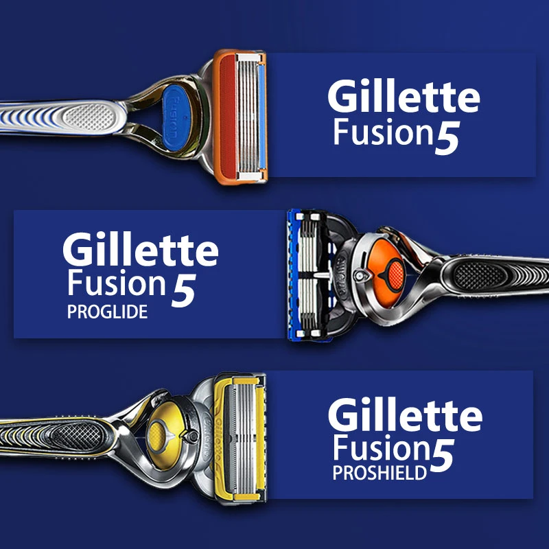 Gillette Fusion 5 Nových Britva Proglide Pôvodné Proshield Bezpečnosti Holiaci Stroj Pre Mužov Tvár Oholenie S Vymeniteľné Nože