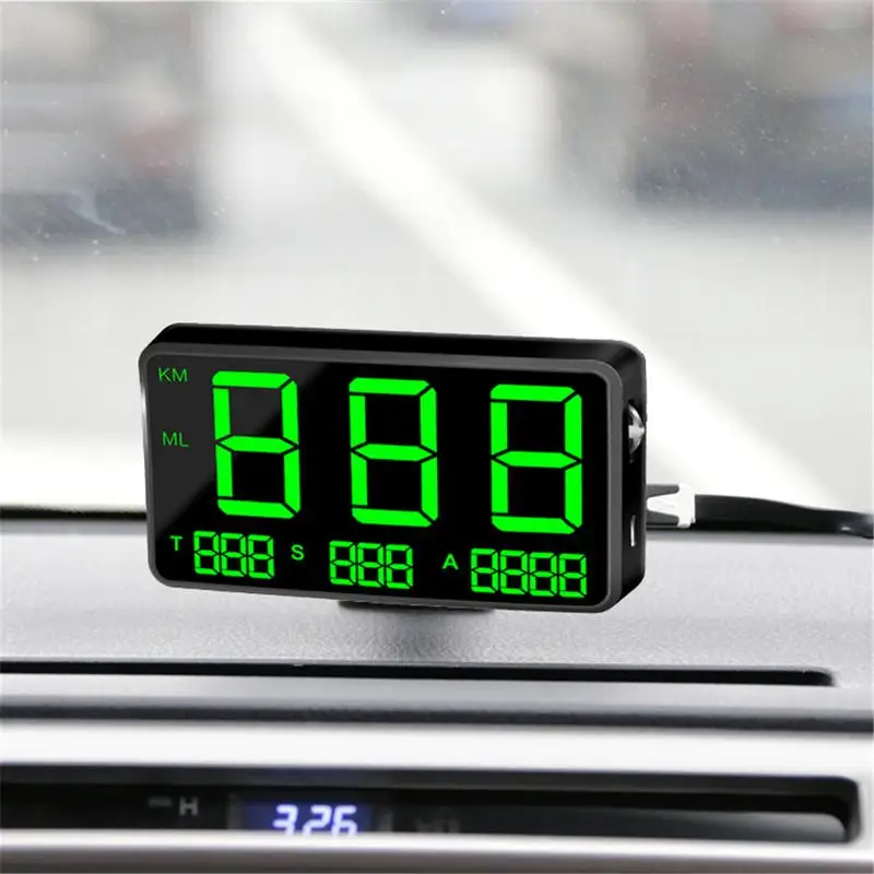 GPS Tachometer C80 Digitálne Auta GPS Tachometer Rýchlosť Zobrazenie KM/h, MPH, Na Bicykel, Motocykel, Auto Tachometra