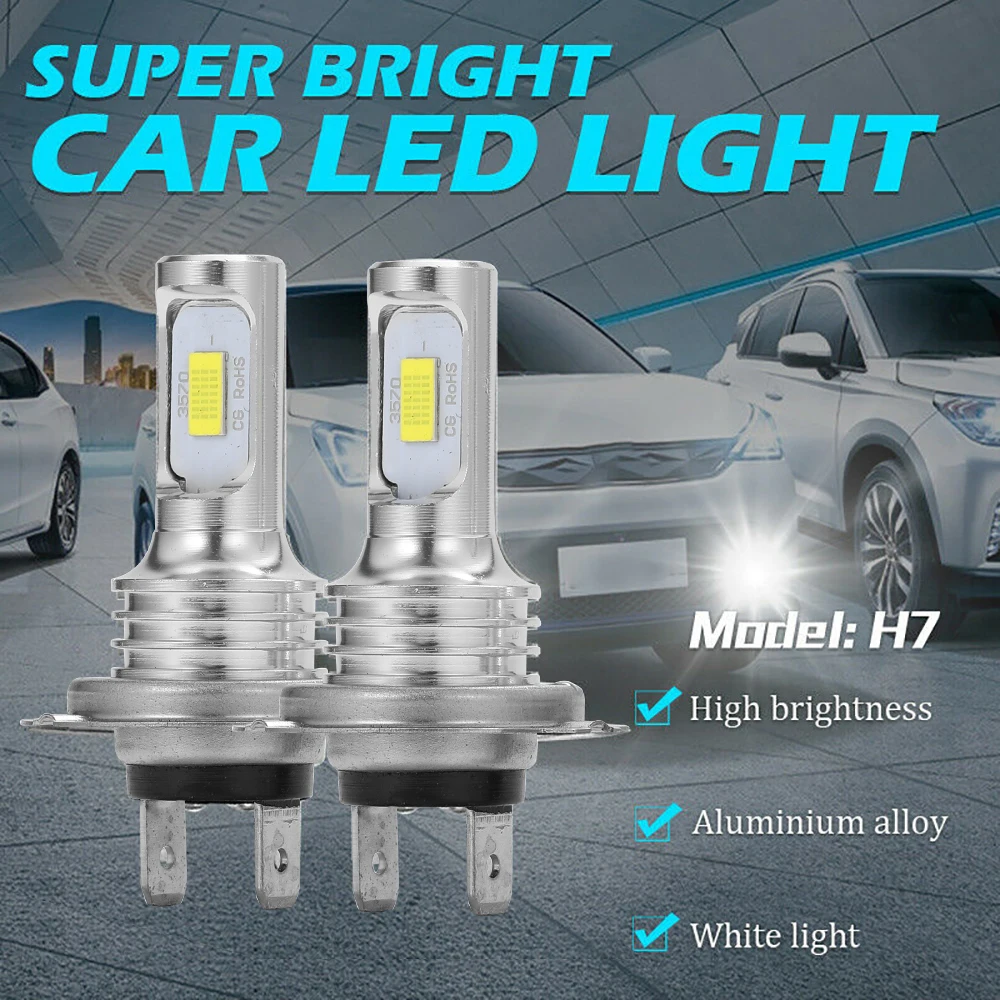 H4 LED H7 H11 H8 HB4 H1 H3 9005 HB3 9006 HB4 9012 H9 Auto Žiarovky Svetlometu 80W 12000LM Auto Príslušenstvo 6000K-Biele Led Hmlové Svetlo
