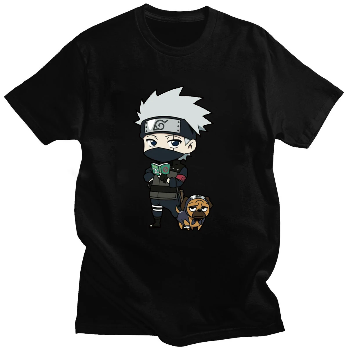 Hatake Kakashi sharingan T shirt Kópiu Ninja Shinobi Naruto Anime Darček Top Pánske Nové Letné Streetwear Bavlna Krátky Rukáv T-shirt