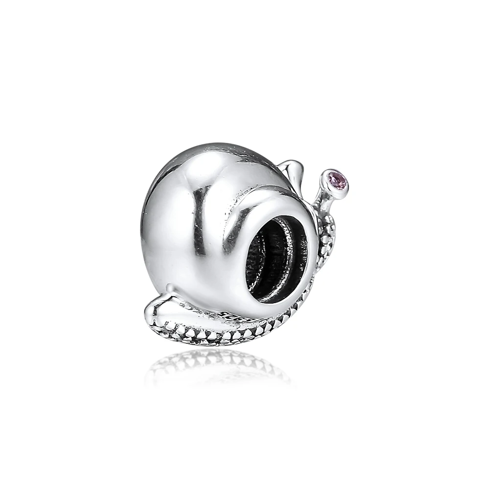 Hodí Pandora Náramky 925 Sterling Silver Šumivé Slimák Charms Kovové Korálky DIY Šperky Robiť Darček pre Ženy, Veľkoobchod