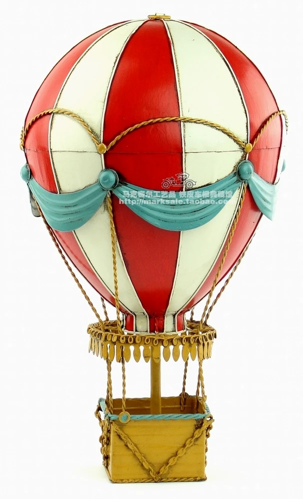 Horúce Klasické Retro 19. Storočia Európskej teplovzdušný Balón Model Kreatívny Darček Domov Bar Dekorácie