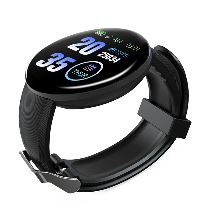 Hot Predaj D18 Smart Hodinky 2020 Chlapci Grils Spánku Monitorovanie Fitness-tracker Vodotesný Náramok Nepriepustné Reloj inteligente