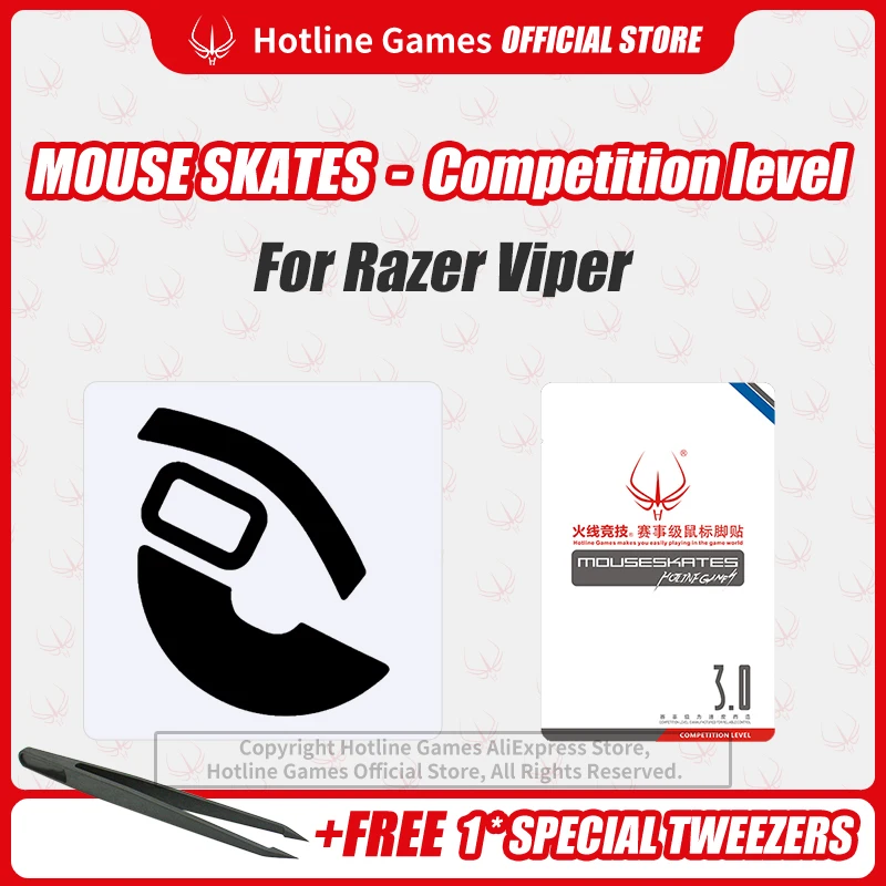 Hotline Hry 3.0 Úroveň hospodárskej Súťaže Myši Korčule Myši Nohy Pad Razer Viper Myši 0.28 mm/0.7 mm Hrúbka