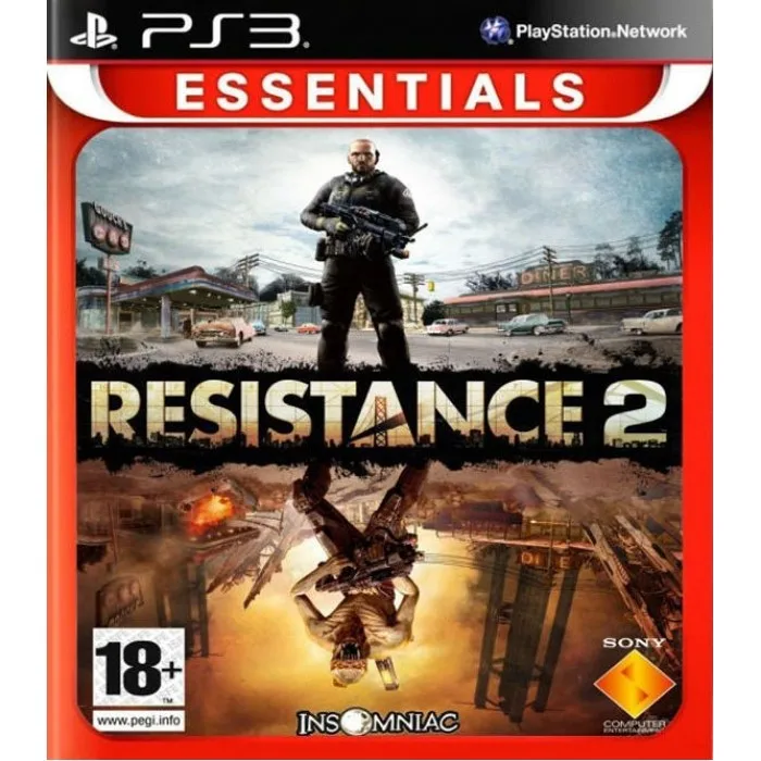 Hra Odpor 2 (PS3) používané