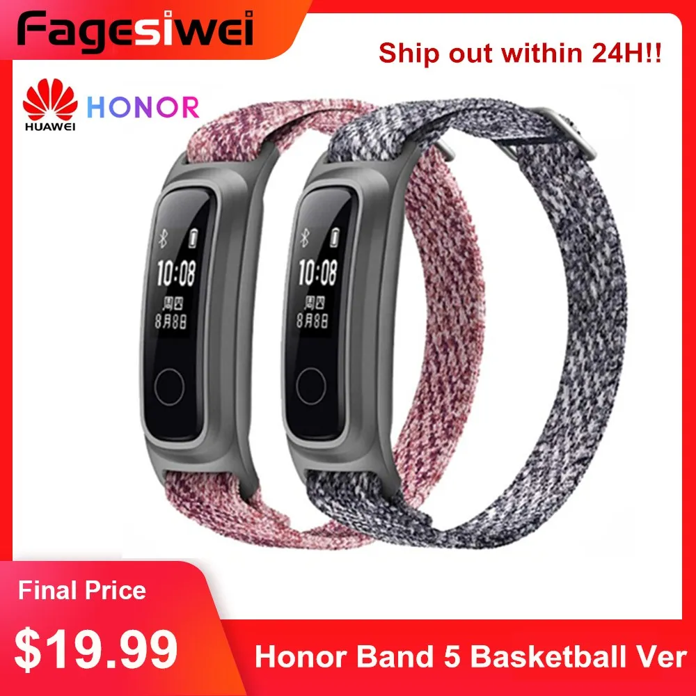 Huawei Honor 5 Basketbal Ver Smart Pruh Beží Držanie Tela Monitora 2 Nosenie Režime Voda-Odolný 50 Metrov Športový Náramok