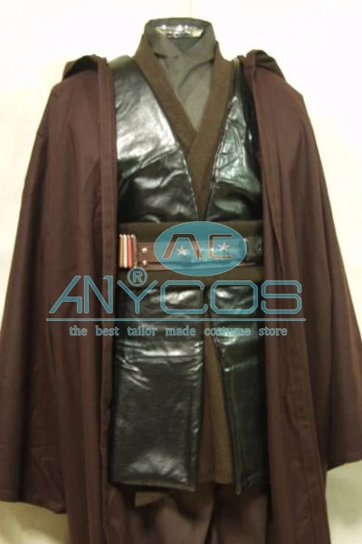 Hviezda Cosplay Anakin Skywalker Kostým Jednotné Cape TUNIKA Oblečenie, Plášť Plášť Mužov Film Halloween Cosplay Kostým Zákazku