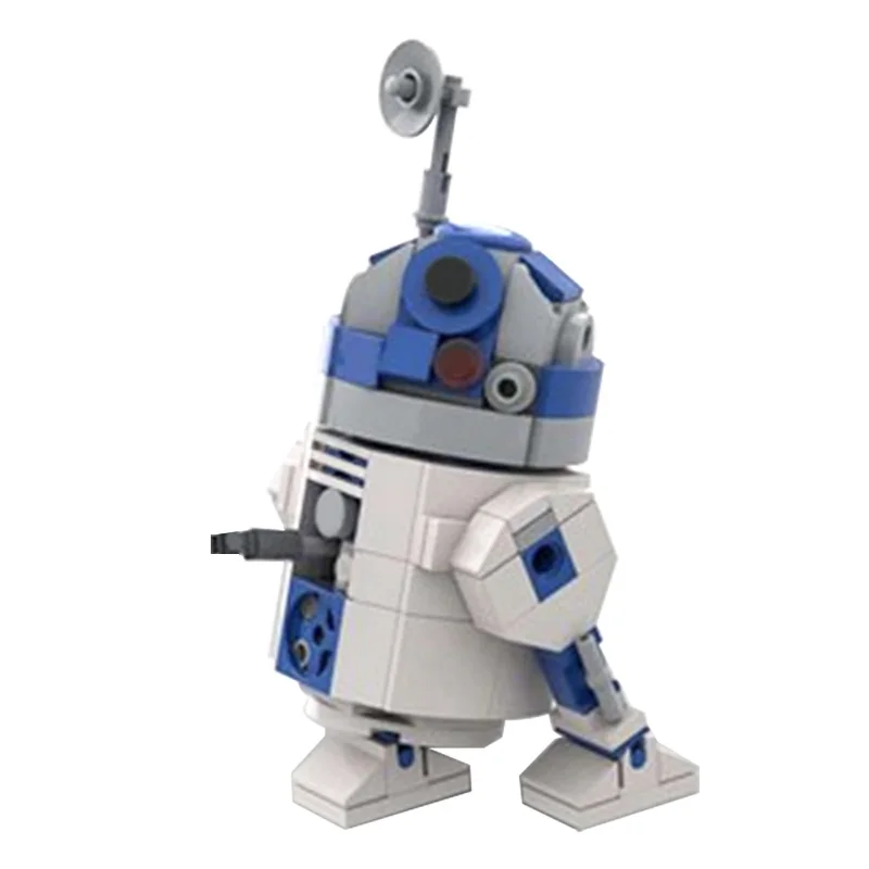 Hviezda Priestor Série Vojen Diy Robot Stavebné kamene, Tehly Zber R2 Model Creative Star MOC Wars Hračky D2 Pre Deti Deti