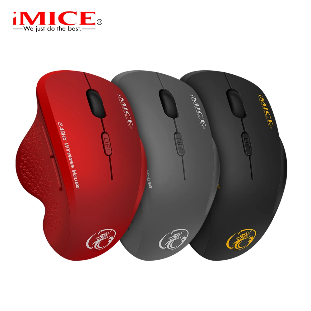 Imice Herné 2.4 G Bezdrôtový Tichý Myš Bezdrôtová Myš Bluetooth 6 tlačidlo hernej myši Tichý Mause Ergonomické Pre Notebook PC