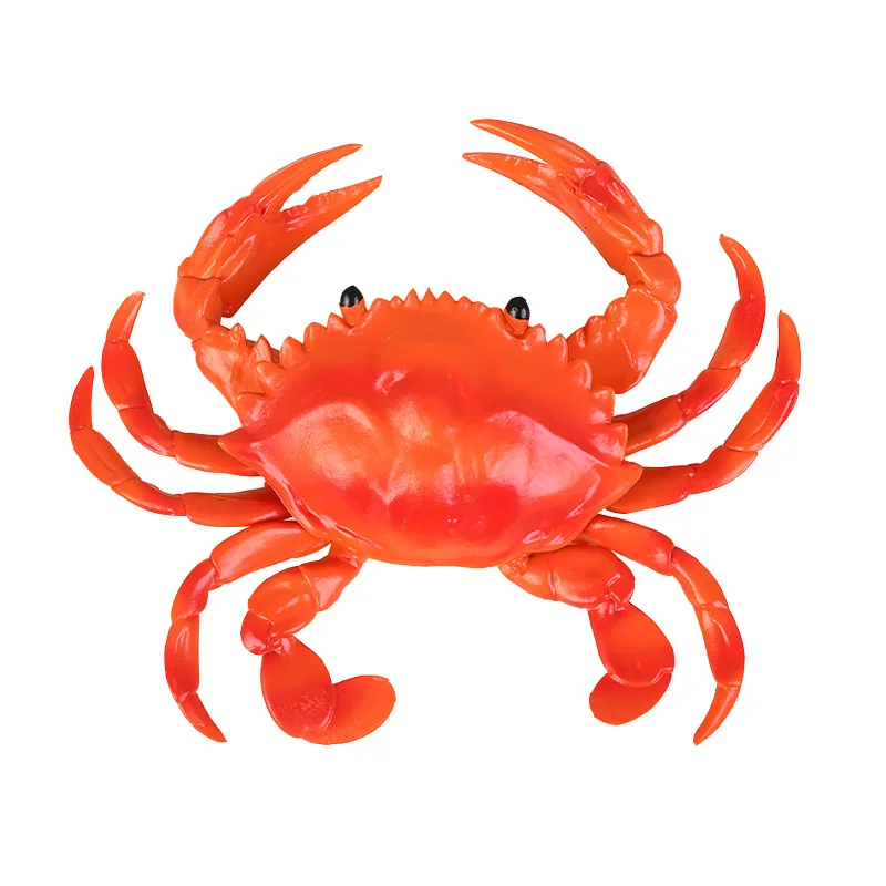 Imitácia hračka lobster krab ošípaných morský živočích model detí raného vzdelávania kognitívne hlas hračka dekorácie, rekvizity