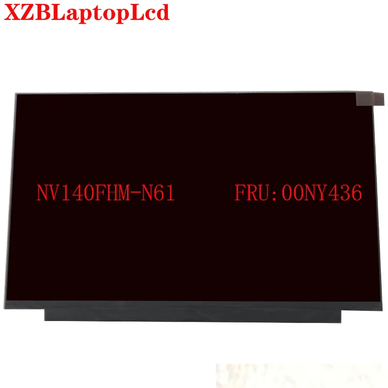 IPS Displej NV140FHM-e61 aplikácie V8.0 NV140FHM e61 aplikácie pre Lenovo X1C FRU 00NY436 LED Displej LCD Displej Matrix pre Notebook 14.0