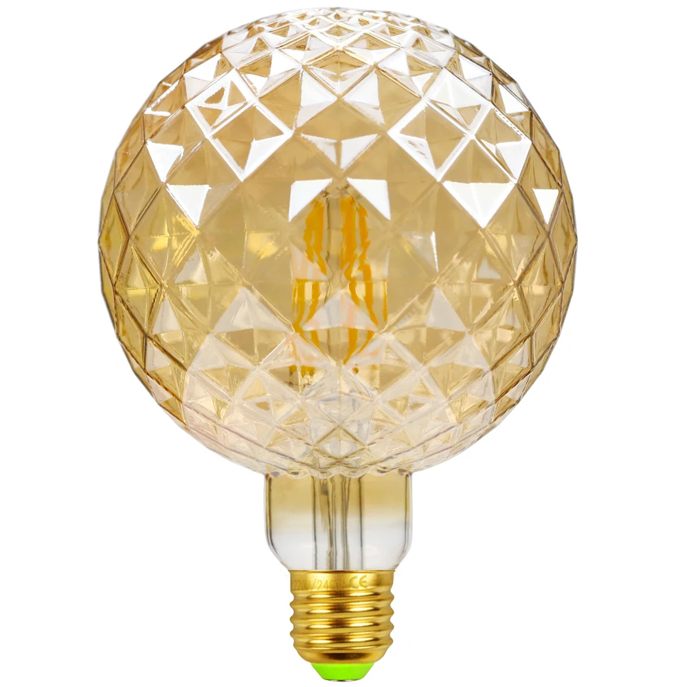 IWHD Ampoule Vintage Retro Lampy Žiarovky LED 4W 220V Teplá Biela 2700K Loft Priemyselné Dekor Lampara Edison Žiarovka Bombillas