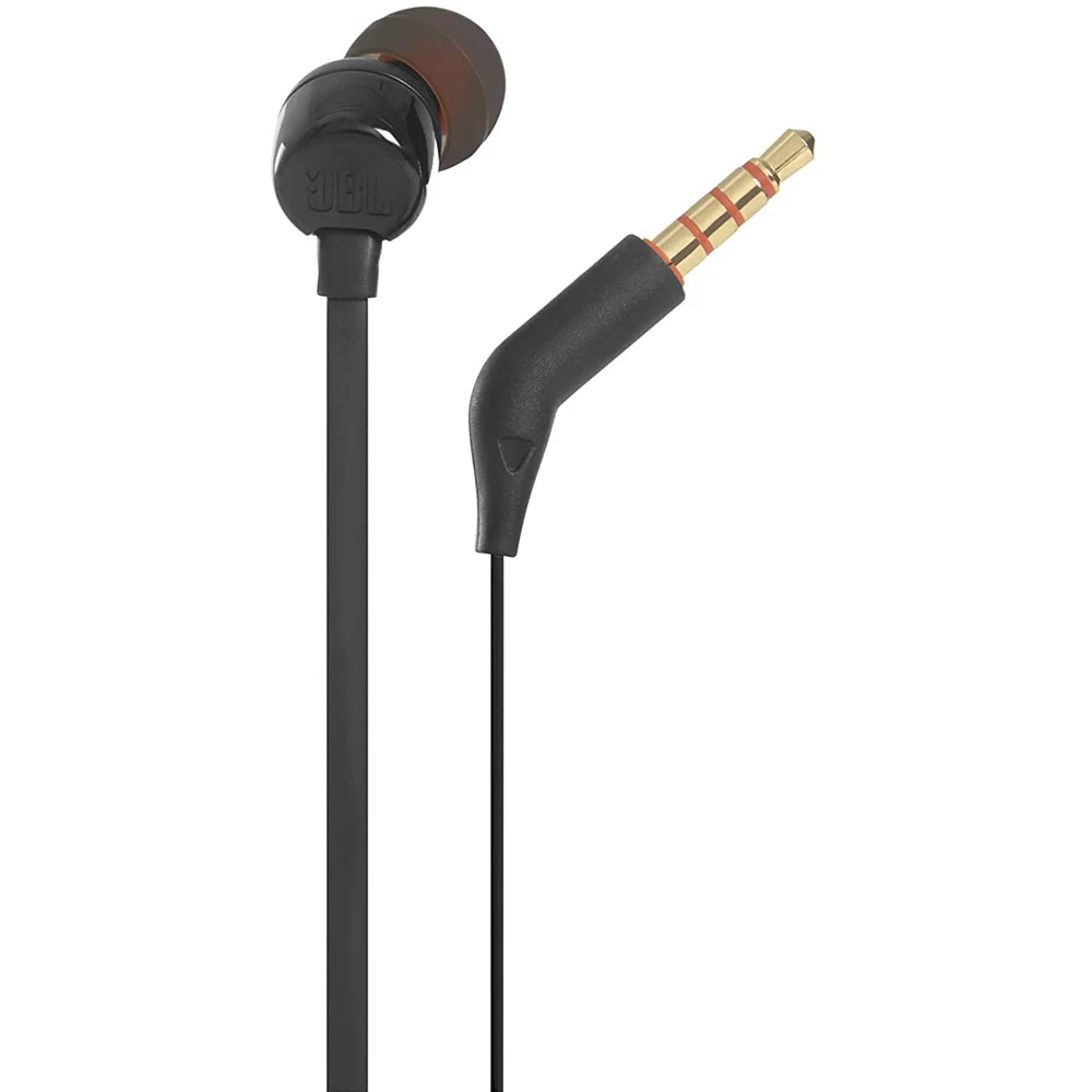 JBL NALADIŤ 110 Káblové In-ear Slúchadlá 3,5 mm Stereo Hudobné Slúchadlá Športové Headset JBL T110 s Mikrofónom Hlboké Basy Slúchadlá