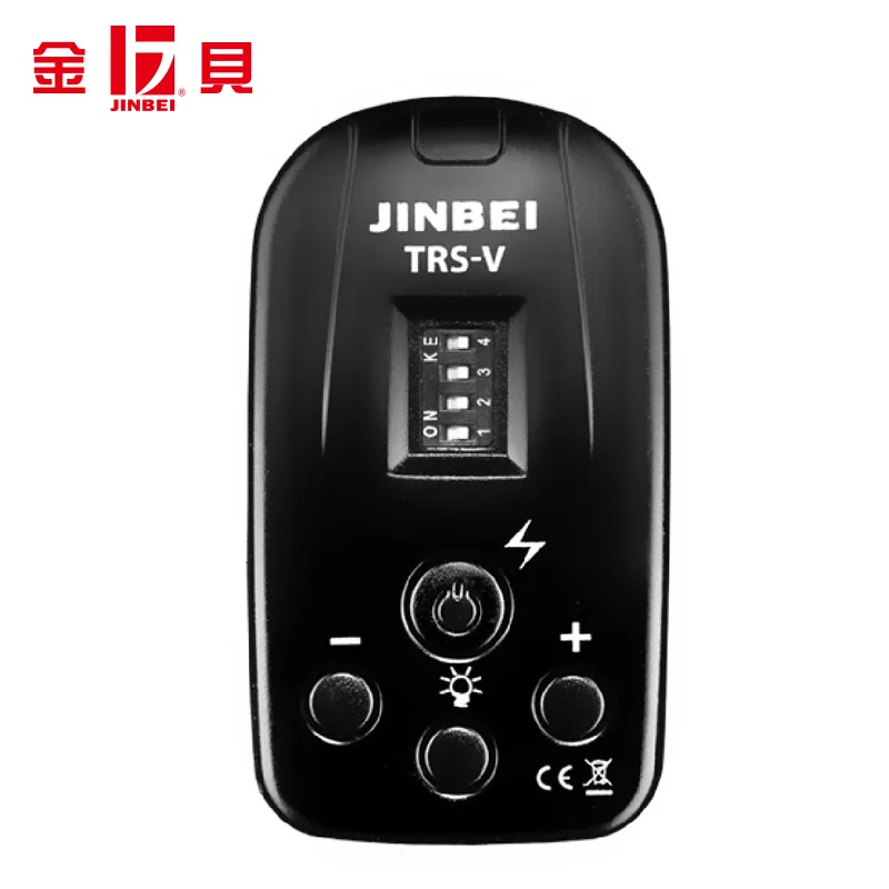 Jinbei TRS-V-bezdrôtové diaľkové ovládanie bezdrôtových flash trigger spúšť Nikon Canon univerzálny spúšť