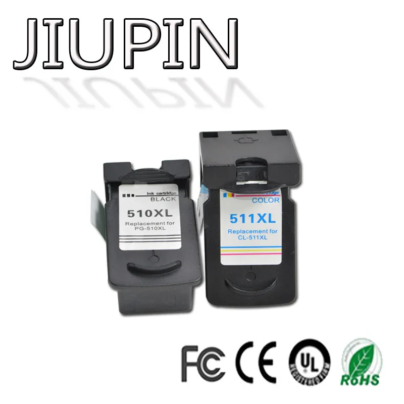 JIUPIN Kompatibilné PG510 PG-510 CL511 Atramentové Kazety pre Canon PG 510 CL 511 pre MP280 MP480 MP490 MP240 MP250 MP260 MP270 IP2700