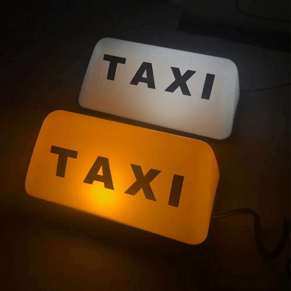 Kabíny Nepremokavé signalizačná kontrolka ABS Taxi Top Light Led Svetlé Univerzálne Strešné Prihlásiť Indikátor 12V Príslušenstvo KLASU Auto
