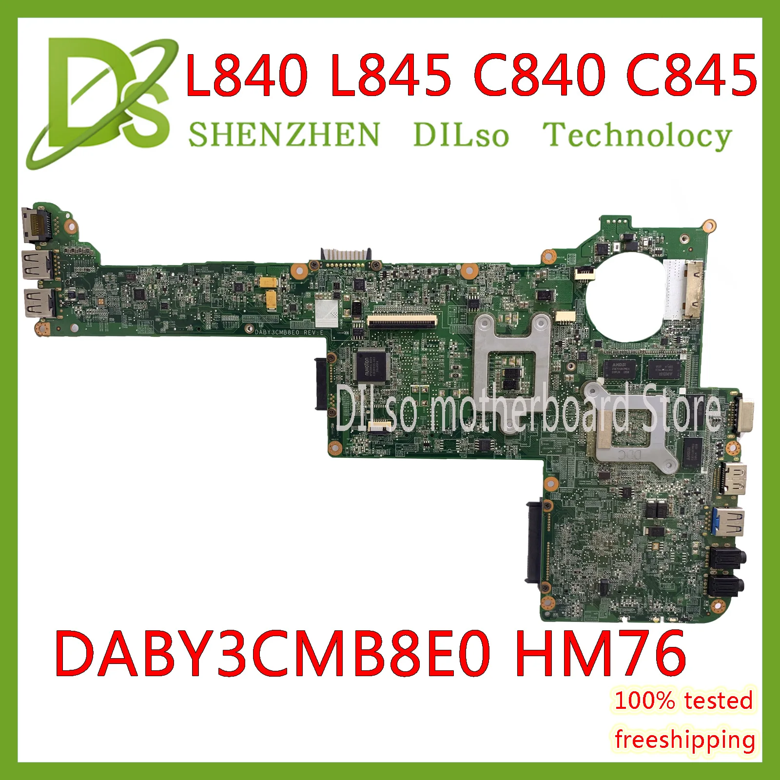 KEFU DABY3CMB8E0 Pre Toshiba Satellite L840 L845 C840 C845 Notebook Doske A000175320 A000174120 originálne