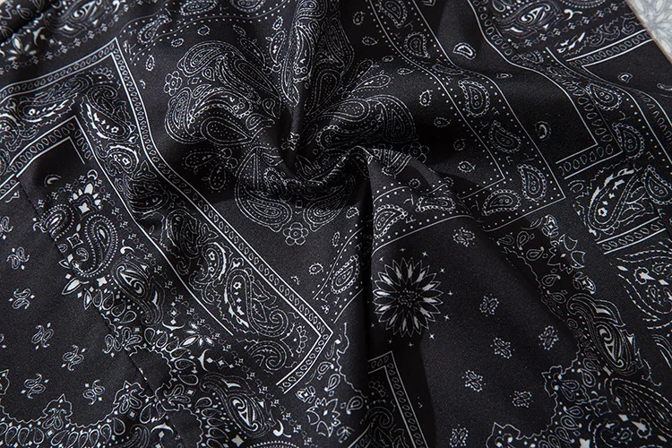 Kimono Bundy Čierna Šatka Na Krk Vytlačené 2020 Mužov Harajuku Streetwear Bežné Tenké Šaty Japonskom Štýle Voľné Košele Veľkosť
