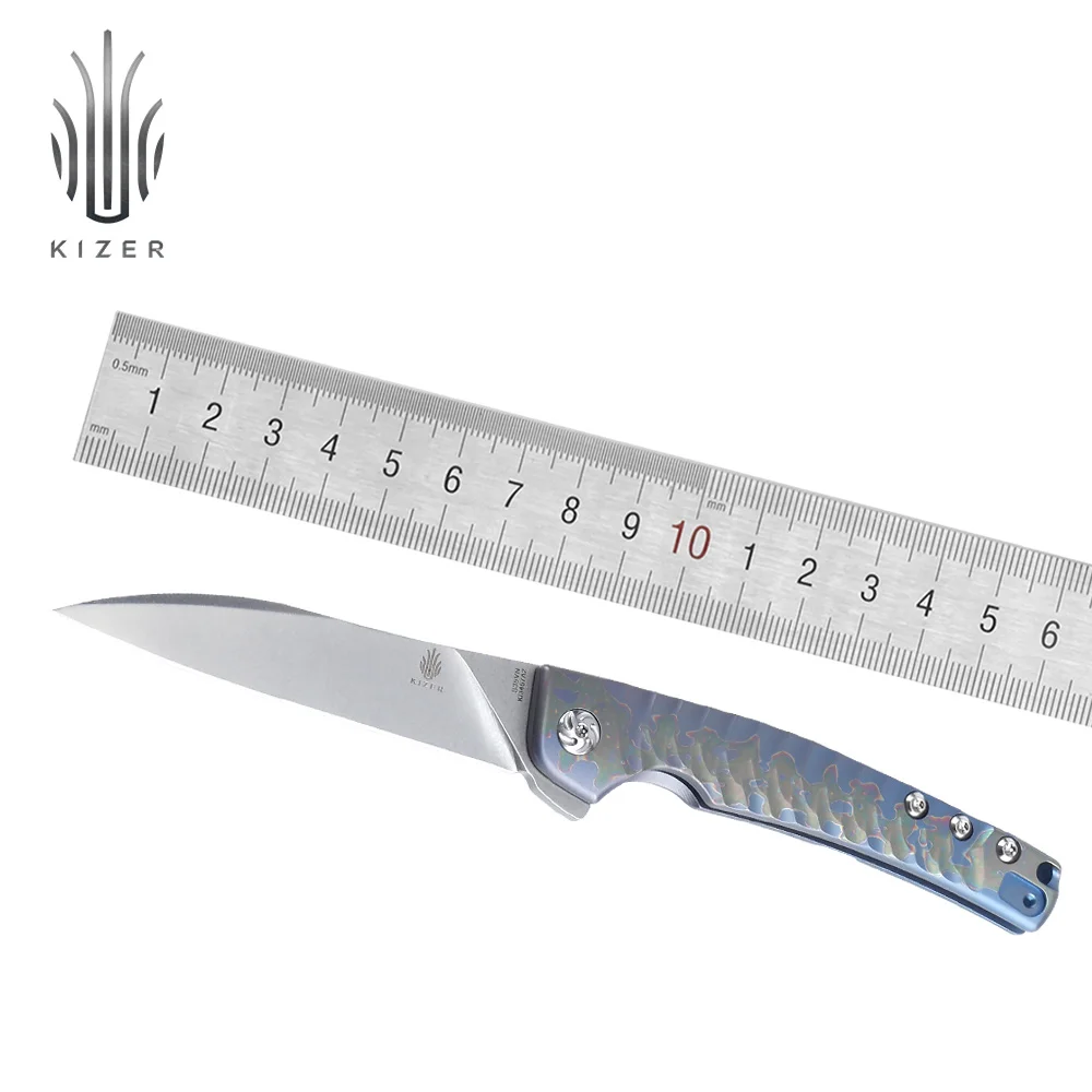 Kizer prežitie nôž splinter KI3457A2 camping nôž vonkajšie bushcraft záchranu nôž ručné náradie
